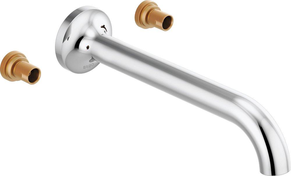 Brizo Chrome Two Handle Wall Mount Filler (Trim Only) 