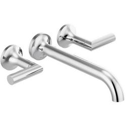 Wall Mount Tub Filler in Chrome (Handles Sold Separately)