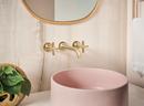 Brizo Luxe Gold Widespread Bathroom Sink Faucet Handles Sold Separately 