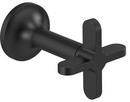 Two Handle Cross Handle in Matte Black