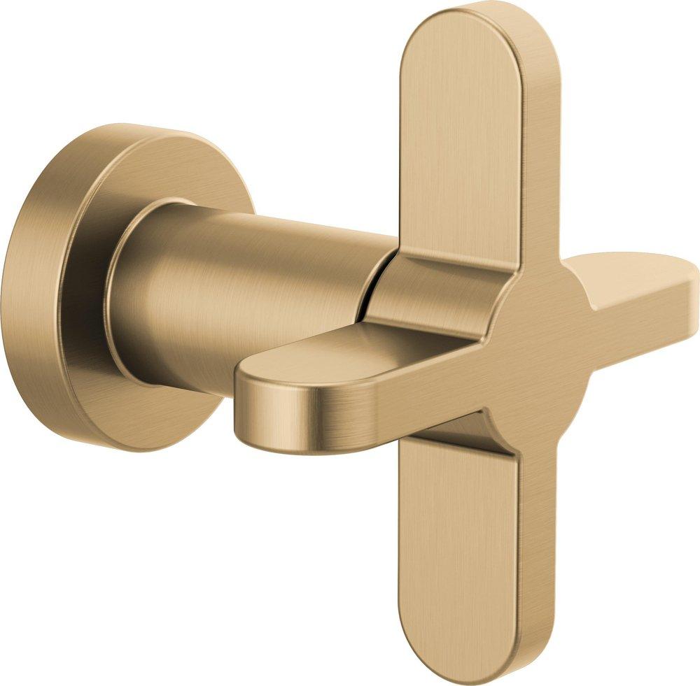 Brizo Brilliance Luxe Gold Single Handle Volume Control Valve Trim 