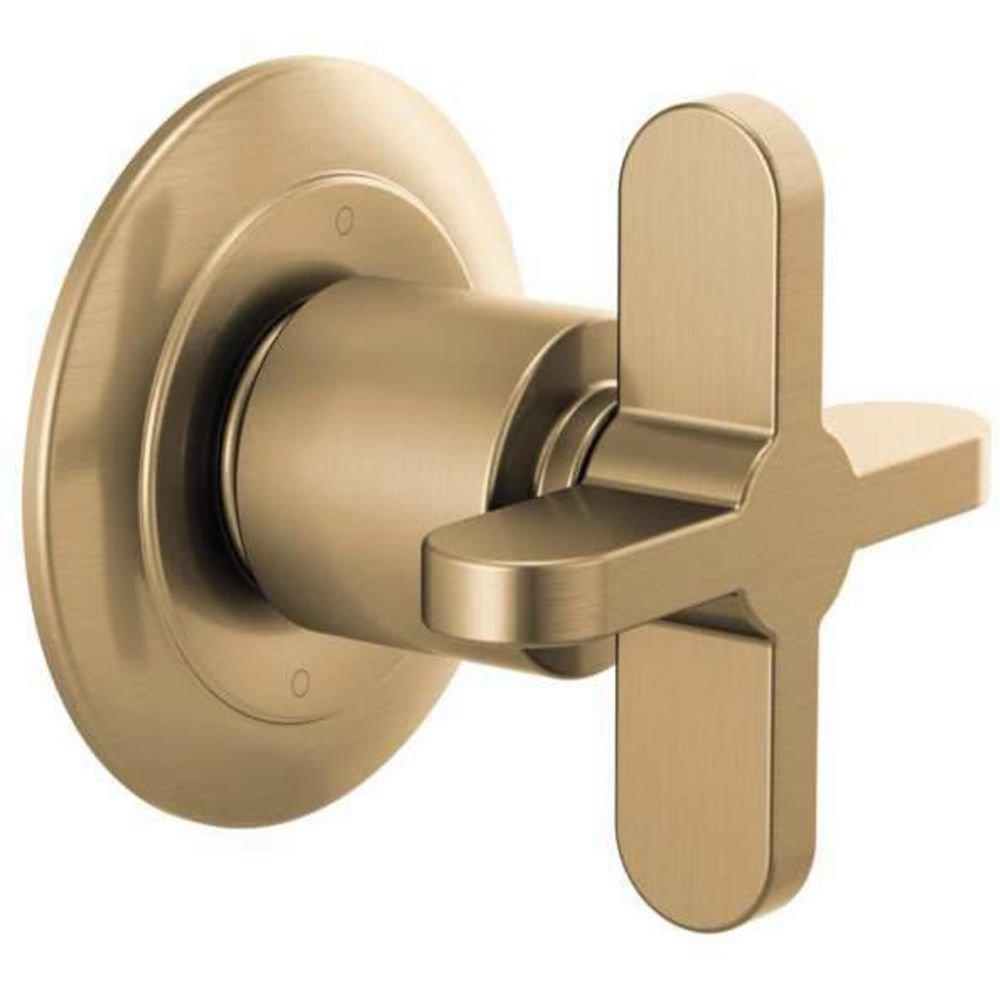 Brizo Luxe Gold Less Handle Transfer & Diverter Valve Trim 