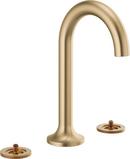 Two Handle Widespread Bathroom Sink Faucet in Brilliance® Luxe Gold®