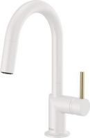 Pull Down Kitchen Faucet in Matte White