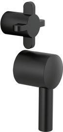 Brizo Matte Black Two Handle Pressure Balancing Valve Trim 