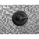 Brizo Matte Black Less Handle Thermostatic Valve Trim 