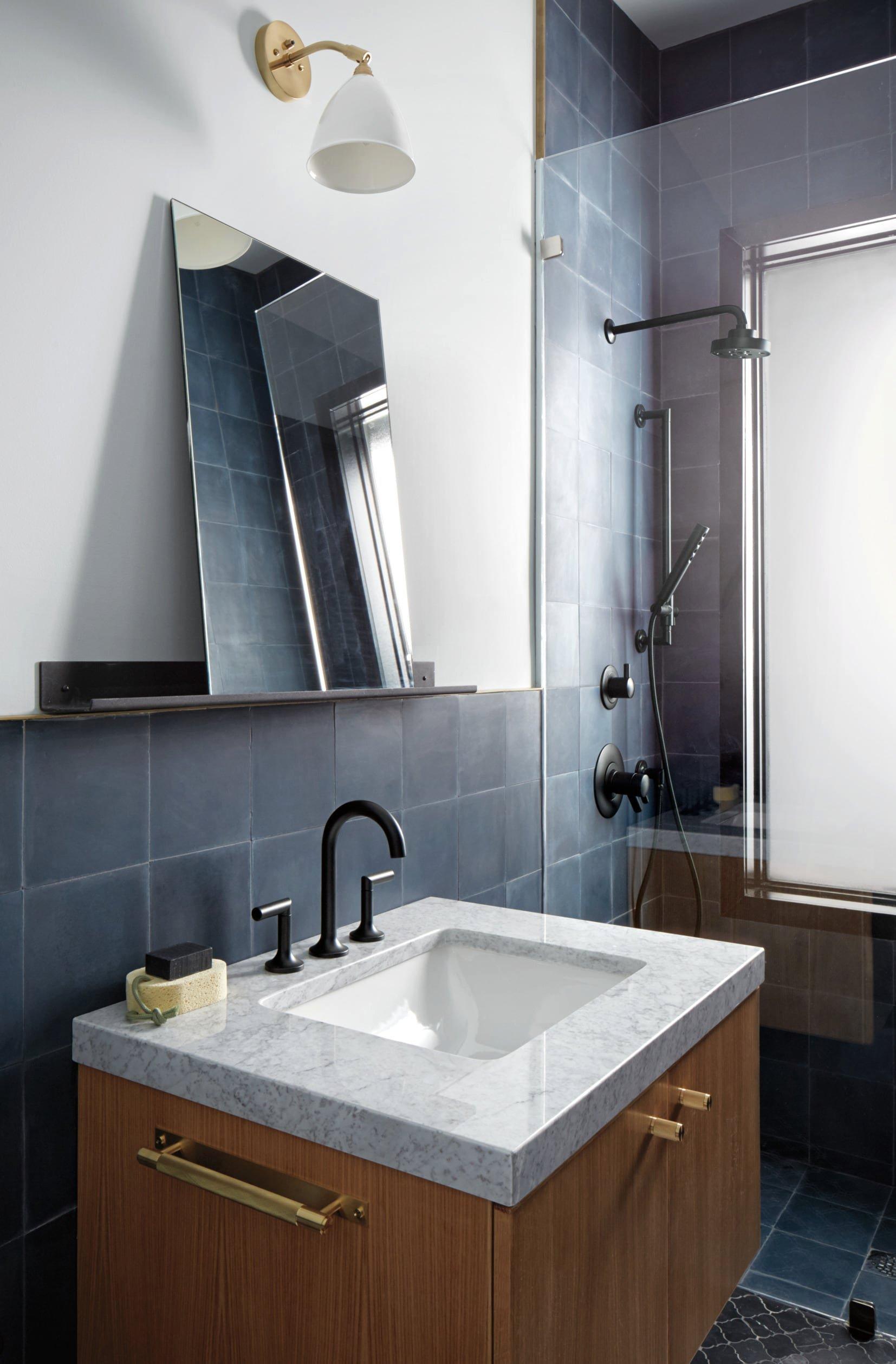 Brizo Matte Black Two Handle Zinc Lever Handle 
