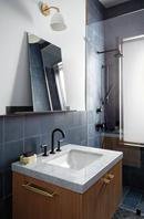 Brizo Matte Black Two Handle Zinc Lever Handle 