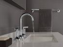 Brizo Chrome Widespread Bathroom Sink Faucet (Handles Sold Separately) 