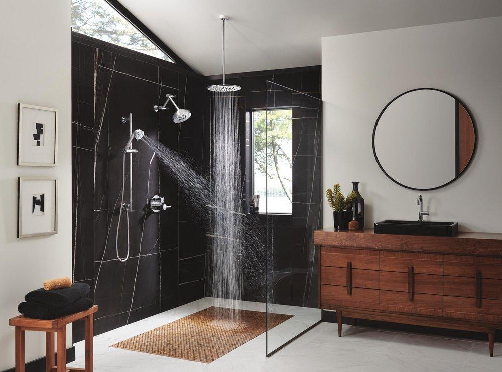 Brizo Chrome Single Handle Bathtub & Shower Faucet (Trim Only) 