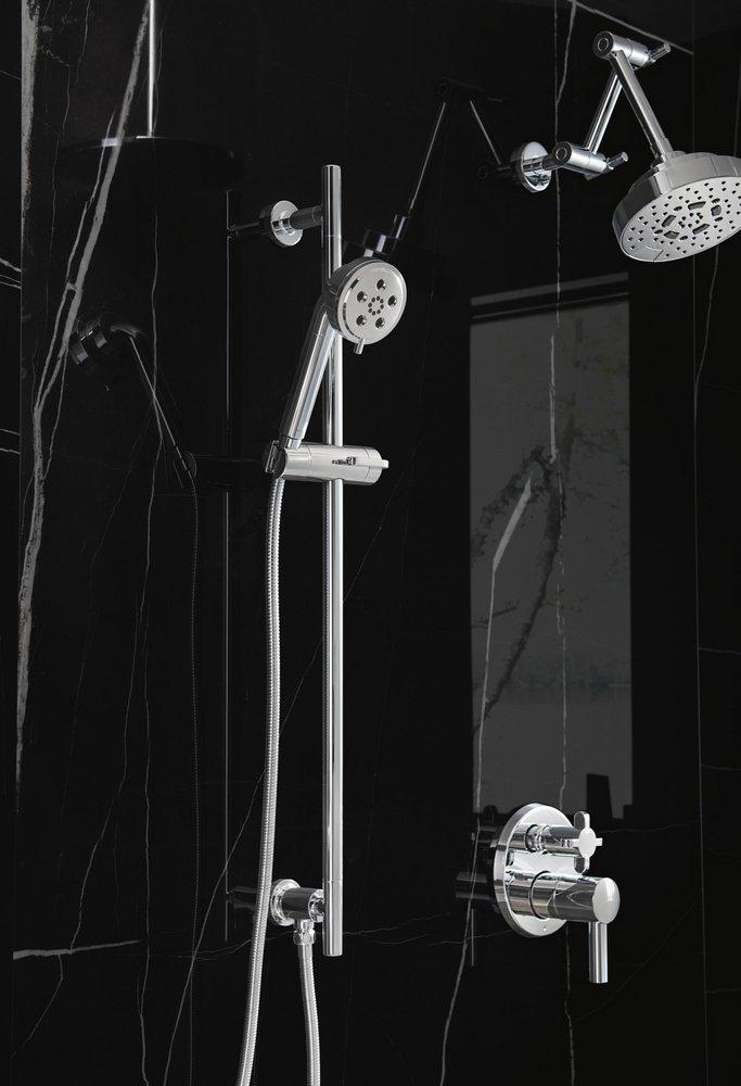 Brizo Chrome Single Handle Bathtub & Shower Faucet (Trim Only) 