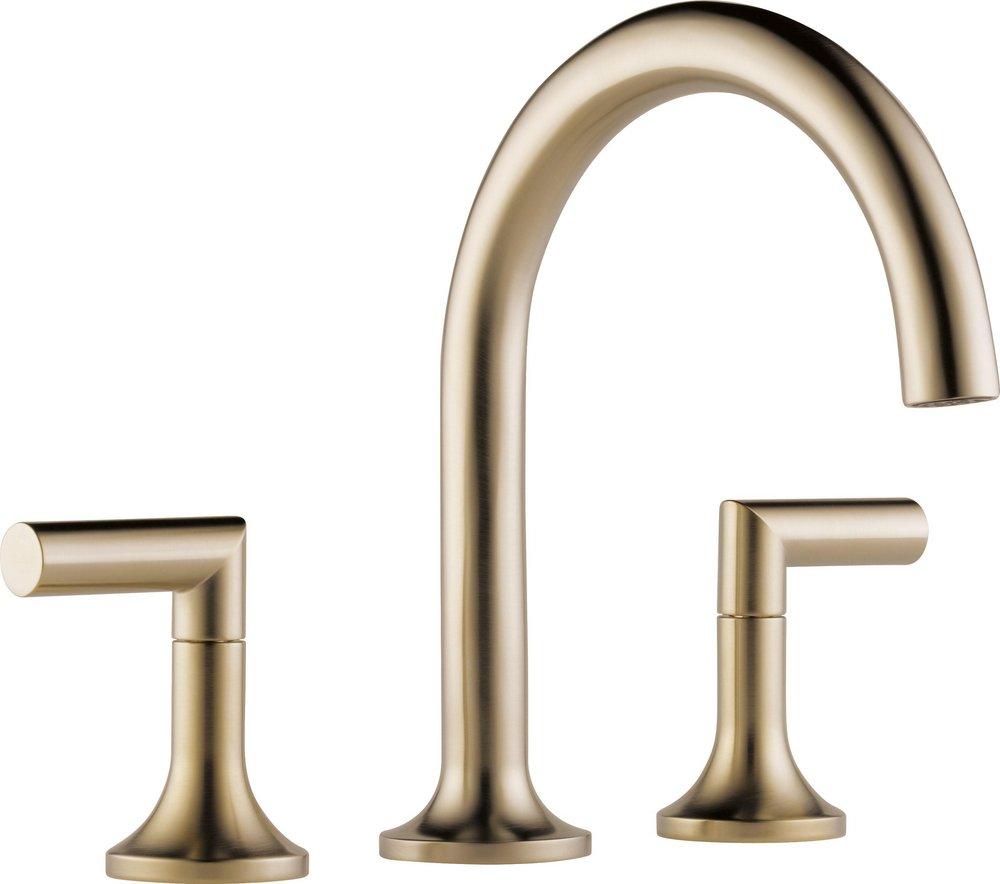 Brizo Luxe Gold Two Handle Roman Tub Faucet (Trim Only) 