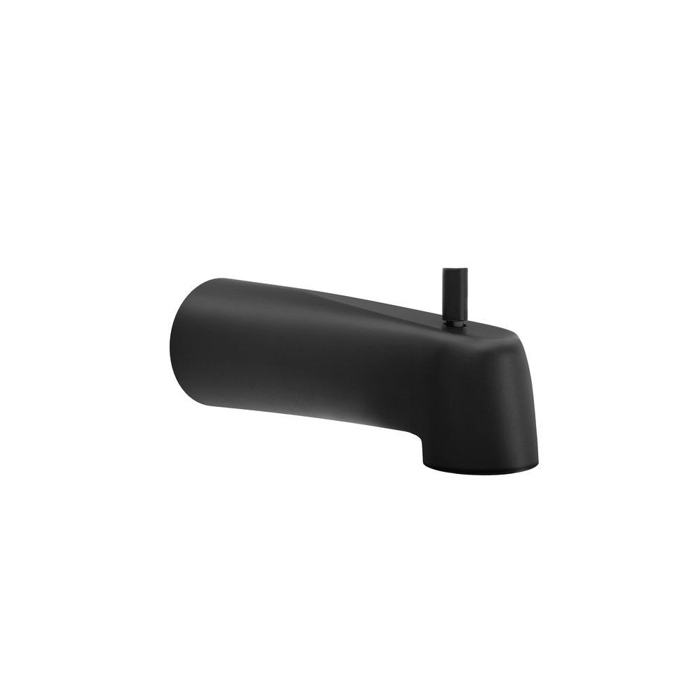 PROFLO® Diverter Tub Spout in Matte Black | Ferguson