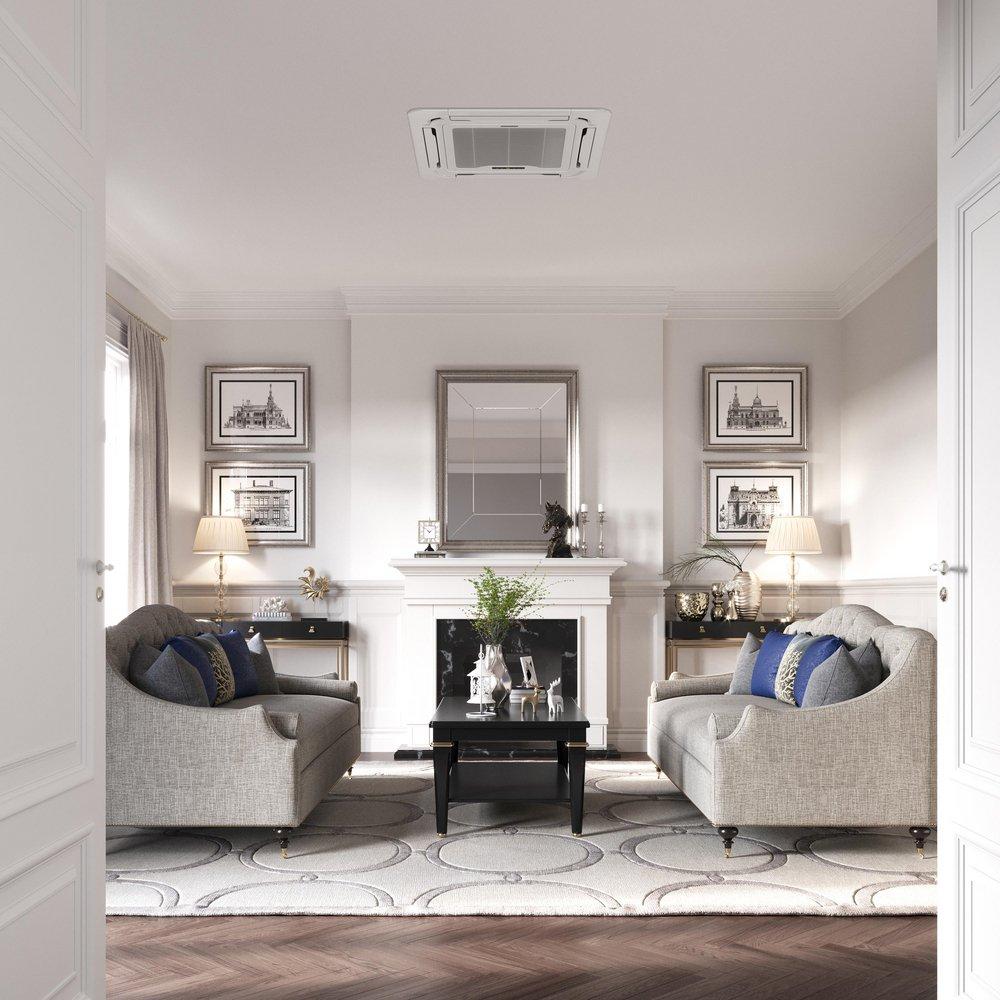 Durastar White Cassette Panel for DRAC09F1A, DRAC12F1A and DRAC18F1A 