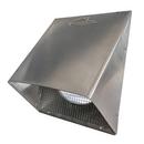 Builder's Best Mill Dryer Vent Hood in Mill Aluminum 