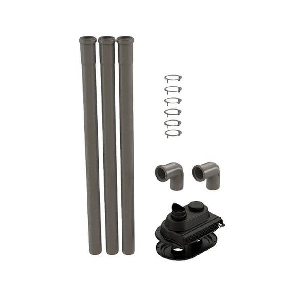 Centrotherm Eco Systems Black Wall Vent 