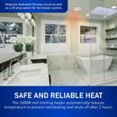 Panasonic White 50-80-110 CFM Ceiling Mount Ventilation Fan in White - 0.3-1.5 Sones 