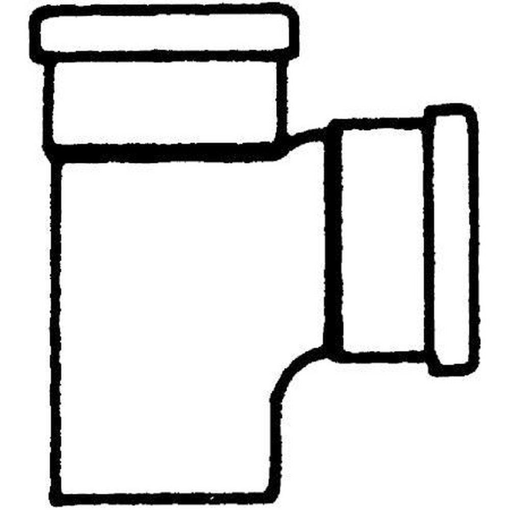 TRENCH TOUGH PLUS Gasket x Spigot PVC SDR 35 Sewer Tee Wye 