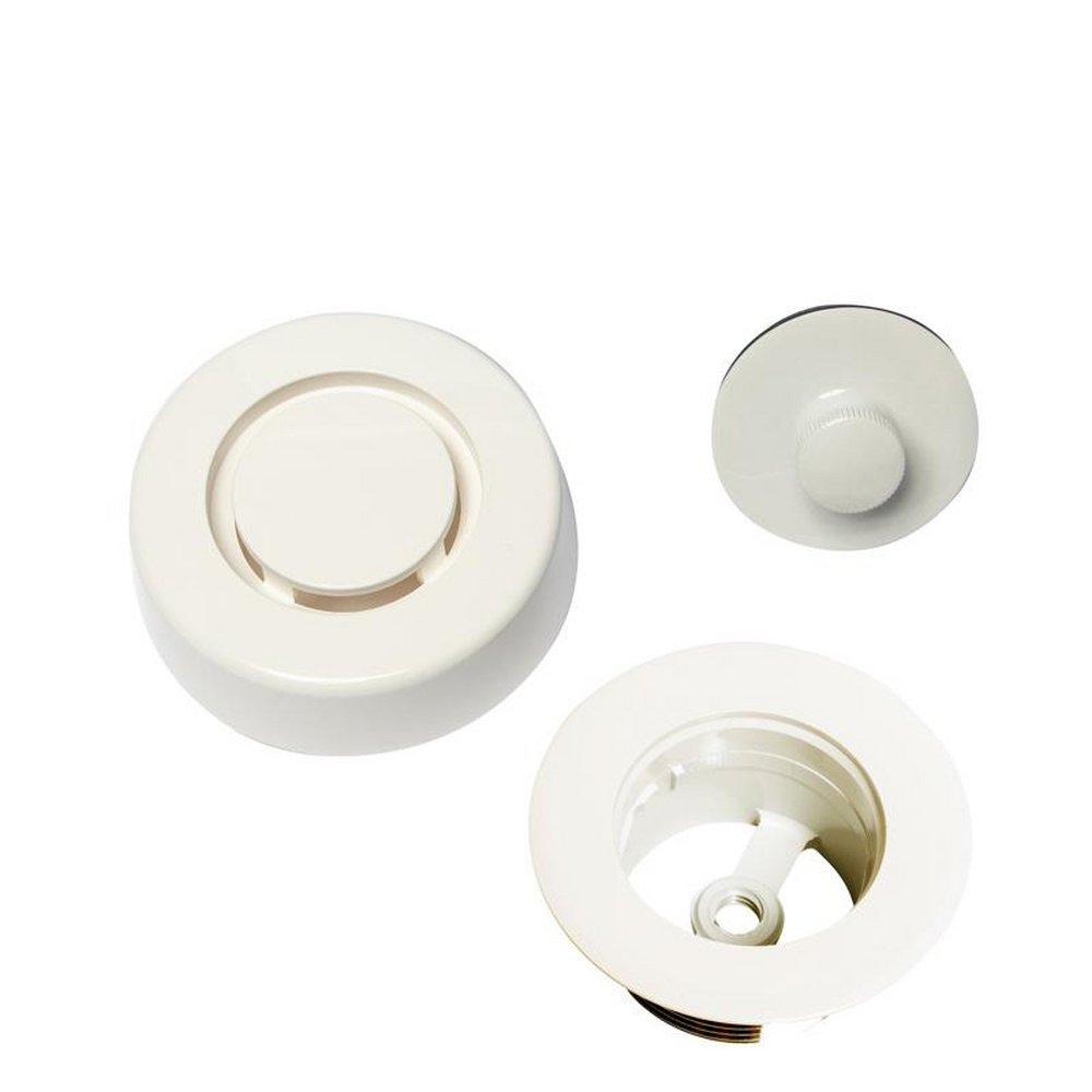 Dearborn White Brass Push and Pull Stopper 