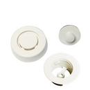 Dearborn White Brass Push and Pull Stopper 