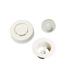 Bath Waste Trim Kit Uni-Lift Stopper in White Finished 
