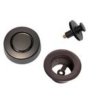 Brass Push and Pull Stopper in Oil Rubbed Bronze
