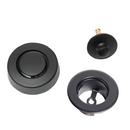 Bath Waste Trim Kit Uni-Lift Stopper in Matte Black