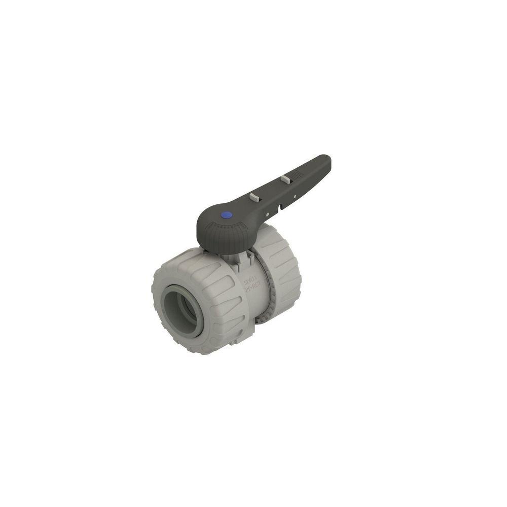 NIRON CLIMA Blue Plastic Union Socket Fusion Ball Valve 
