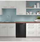GE&reg; Black 24 in. Front Control Dishwasher 