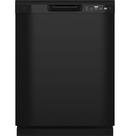 24 in. Front Control Dishwasher in Black