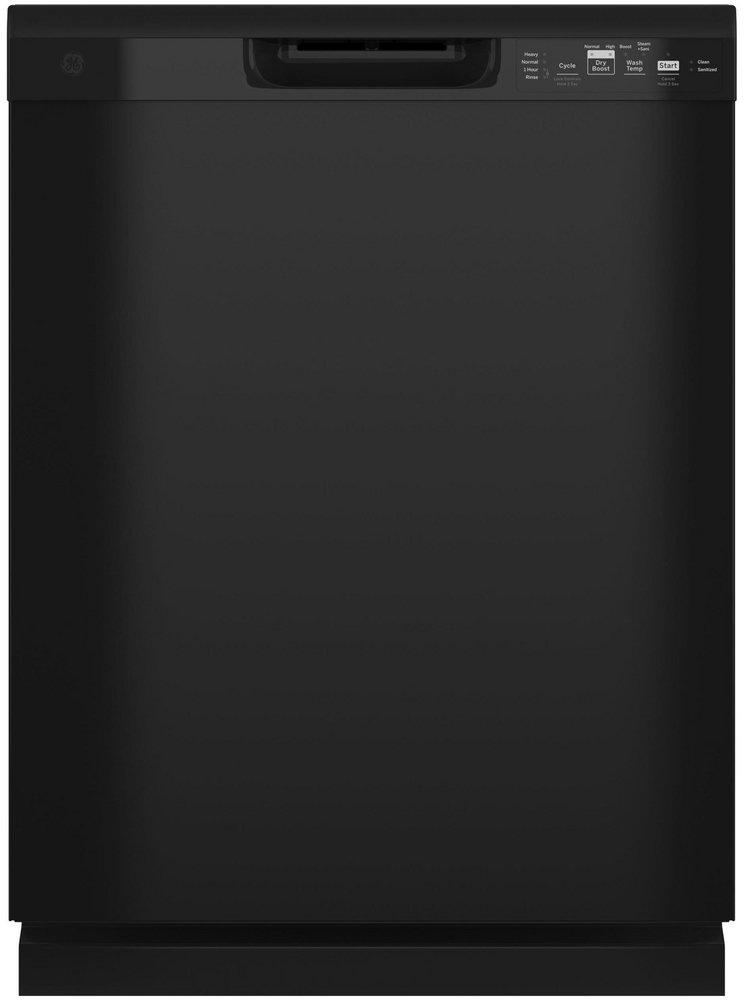 GE&reg; Black 23-3/4 in. Built-in Dishwasher 