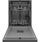 GE® Stainless Steel 24 in. Front Control Dishwasher 