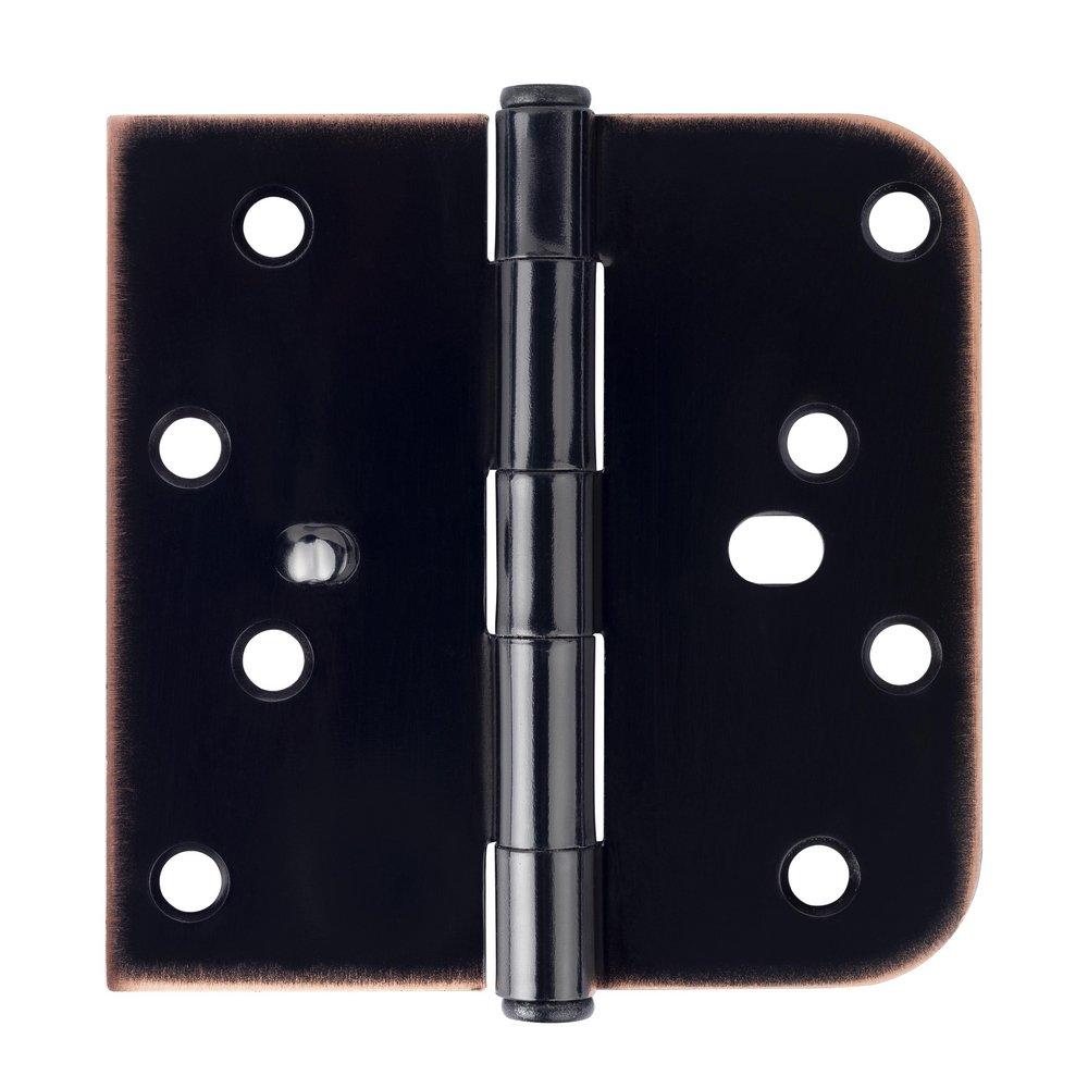 Westcraft Oil Rubbed Bronze 4 in. Steel Security Door Hinge (Pack of 3) 