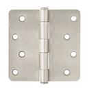 Westcraft Satin Nickel 4 in. Steel Door Hinge (Pack of 2)