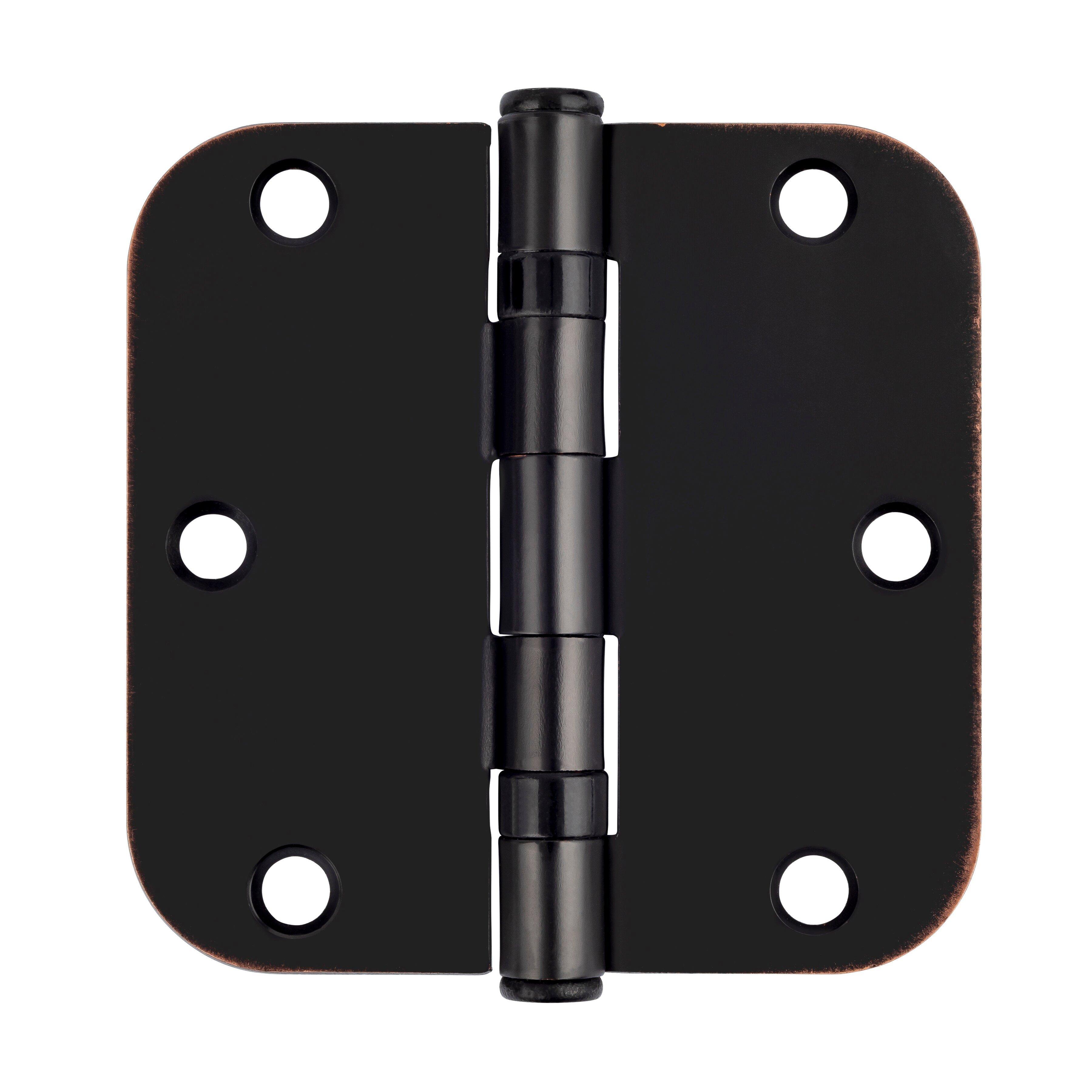 Westcraft Oil Rubbed Bronze 3-1/2 in. Steel Ball Bearing Door Hinge (Pack of 2) 