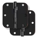 Westcraft Oil Rubbed Bronze 3-1/2 in. Steel Ball Bearing Door Hinge (Pack of 2) 