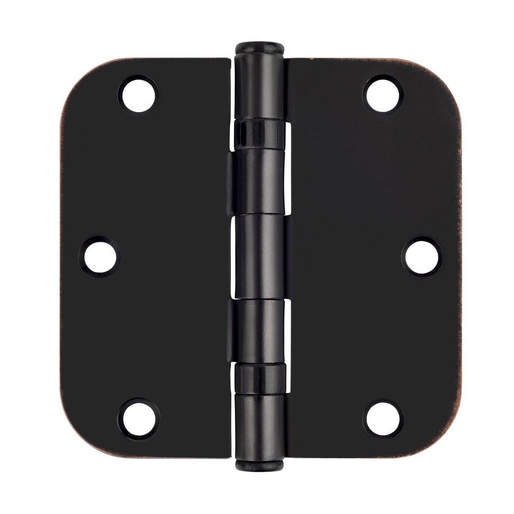 Westcraft Oil Rubbed Bronze 3-1/2 in. Steel Ball Bearing Door Hinge (Pack of 2) 