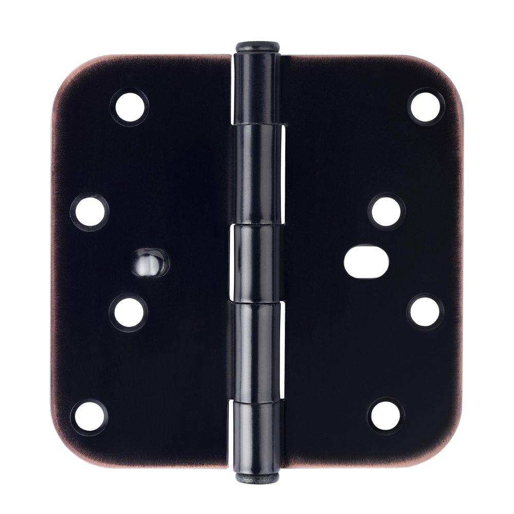Westcraft Oil Rubbed Bronze 4 in. Steel Security Door Hinge (Pack of 3) 