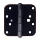 Westcraft Oil Rubbed Bronze 4 in. Steel Security Door Hinge (Pack of 3) 