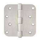 Westcraft Satin Nickel 4 in. Steel Door Hinge (Pack of 3) 
