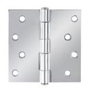 Westcraft Polished Chrome 4 in. Steel Door Hinge (Pack of 2) 