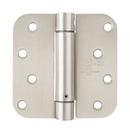 Westcraft Satin Nickel 4 in. Steel Spring Door Hinge (Pack of 2) 