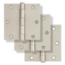 3-1/2 in. Steel Door Hinge in Satin Nickel (Pack of 3)