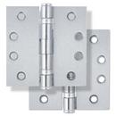 4 in. Steel Ball Bearing Door Hinge in Satin Chrome (Pack of 2)