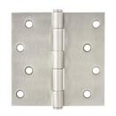 Westcraft Satin Nickel 4 in. Steel Door Hinge (Pack of 2) 
