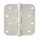 Westcraft Satin Nickel 4 in. Steel Ball Bearing Door Hinge (Pack of 2) 