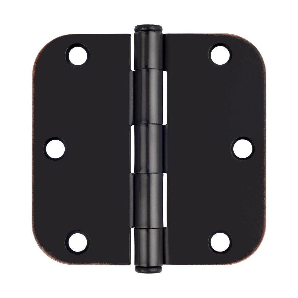 Westcraft Oil Rubbed Bronze 3-1/2 in. Steel Door Hinge (Pack of 3) 