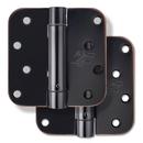 4 in. Steel Spring Door Hinge in Oil Rubbed Bronze (Pack of 2)