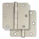 3-1/2 in. Steel Door Hinge in Satin Nickel (Pack of 2)