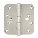 Westcraft Satin Nickel 4 in. Steel Security Door Hinge (Pack of 3) 